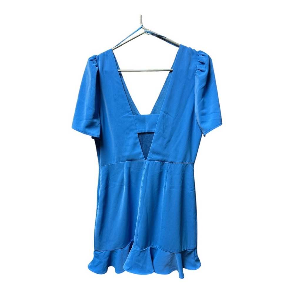 Adelyn Rae Blue FREIJA FIT & FLARE DRESS - Picture 5 of 7